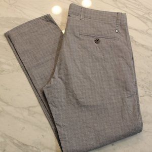 Micro Plaid Pants